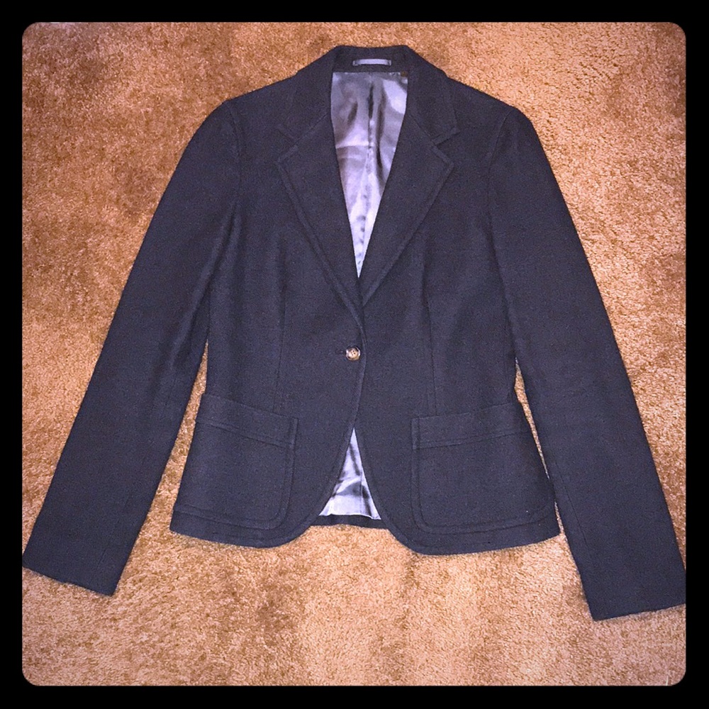 Martin + Osa Dark Gray Wool Blazer